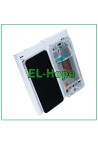 Cadre et e'cran d origine pour Samsung S23 FE 5G SM-S711, tactile, blanc cre'me, GH82-32854B