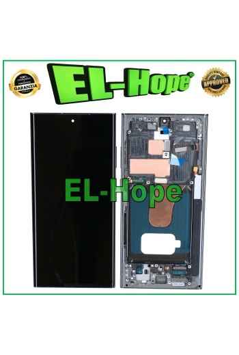 ÉCRAN LCD TACTILE OLED + CADRE POUR SAMSUNG GALAXY S23 ULTRA SM-S918 VERT