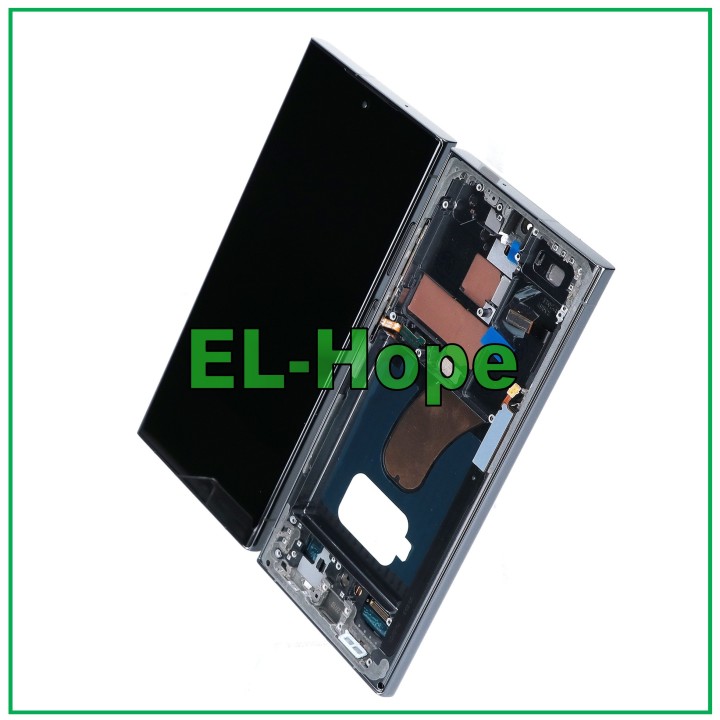 ÉCRAN LCD TACTILE OLED + CADRE POUR SAMSUNG GALAXY S23 ULTRA SM-S918 VERT