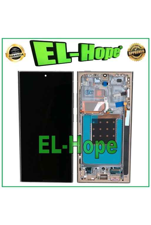 Écran tactile LCD OLED pour Samsung Galaxy S24 Ultra SM-S928, gris titane
