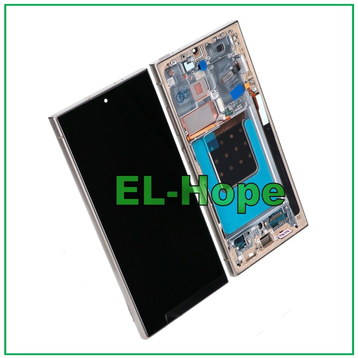 Écran tactile LCD OLED pour Samsung Galaxy S24 Ultra SM-S928, gris titane
