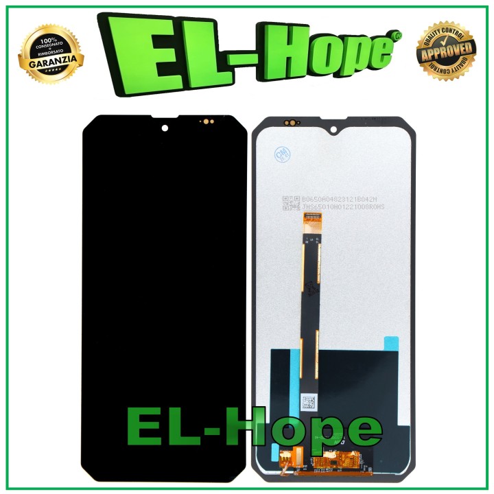 Écran LCD tactile assemble' noir pour Blackview BV7100/BV7100 Pro