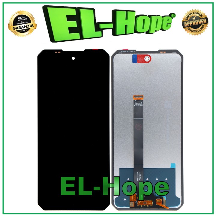 Écran LCD pour moniteur Oukitel WP19, e'cran tactile en verre, moniteur assemble'
