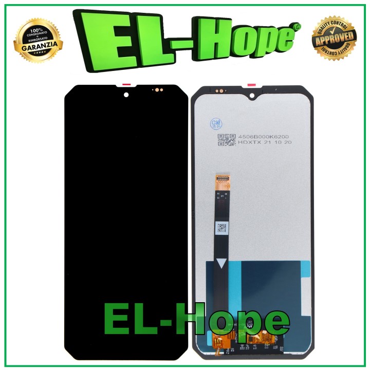 Écran LCD tactile assemble' noir pour Blackview BL8800/BL8800 Pro