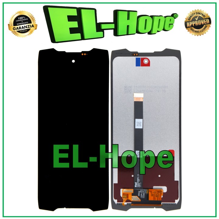 Écran LCD tactile en verre pour Blackview BV9300 / BV9300 Pro, assemble', noir