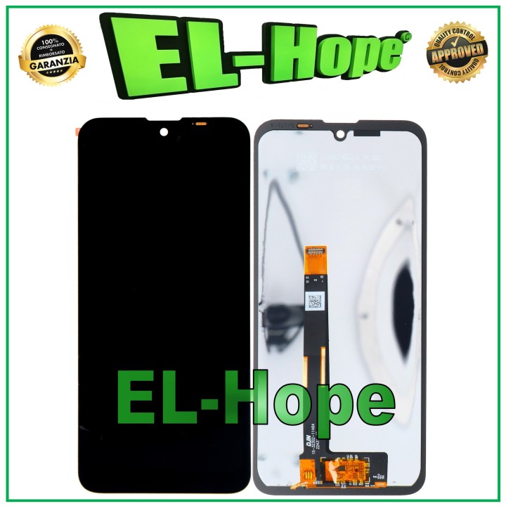 Écran LCD tactile assemble' noir pour Blackview BV5200/BV5200 Pro