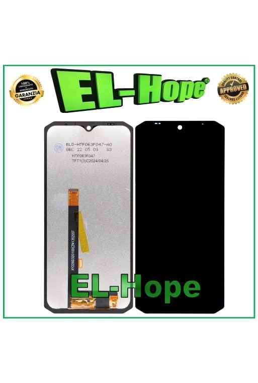 Écran LCD tactile assemble' noir pour Doogee S99/S99 Pro