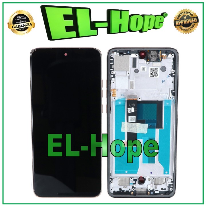 Écran LCD d origine pour Motorola Moto Edge 50 Neo XT2409, cadre tactile dore'