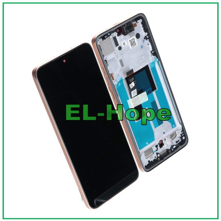 Écran LCD d origine pour Motorola Moto Edge 50 Neo XT2409, cadre tactile dore'