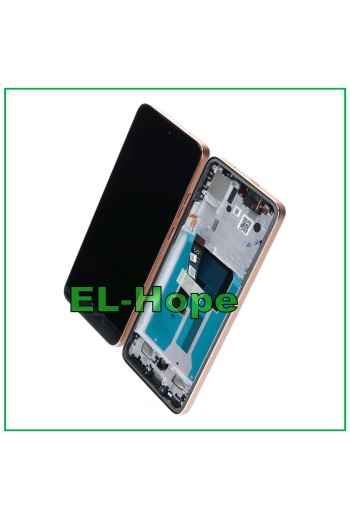 Écran LCD d origine pour Motorola Moto Edge 50 Neo XT2409, cadre tactile dore'