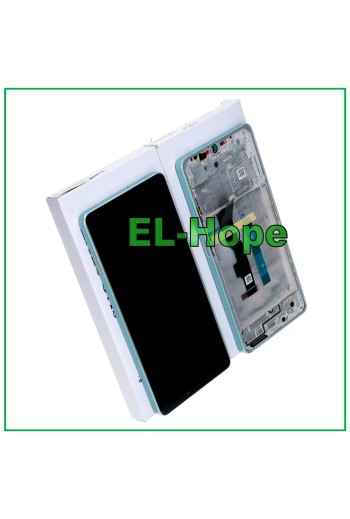 ÉCRAN TACTILE + CADRE ORIGINAL SERVICE XIAOMI REDMI NOTE 13 5G 2312DRAABC BLEU