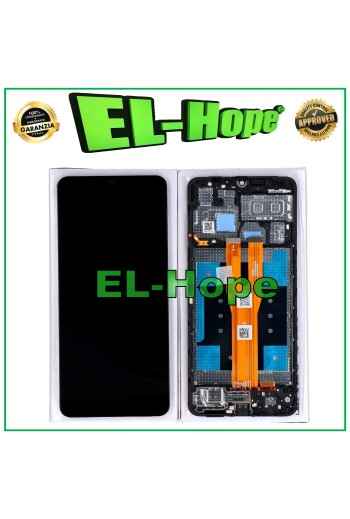 Écran LCD d origine Samsung Galaxy A06 SM-A065, cadre tactile noir