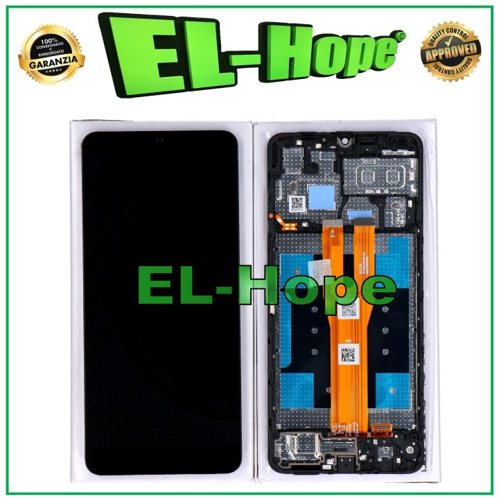 SERVICE D ÉCRAN D ORIGINE SAMSUNG A06 SM-A065 CADRE D ÉCRAN TACTILE NOIR GH81-26440