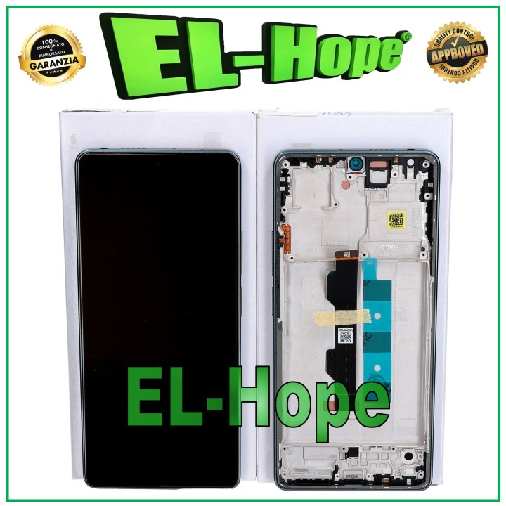 Écran tactile LCD d origine pour Xiaomi Redmi Note 13 Pro 4G 23117RA68G, vert