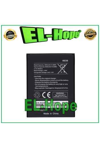 Batterie de remplacement 1ICP6/63/79 K630 pour Wiko Y82, 3,85 V, 3650 mAh