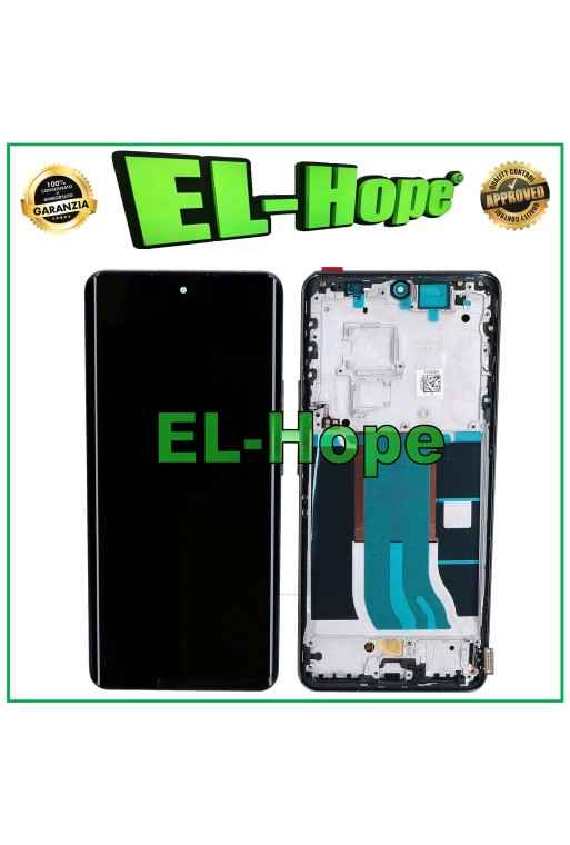 Écran LCD OLED + cadre pour Xiaomi Realme 12 Pro RMX3842, e'cran tactile noir