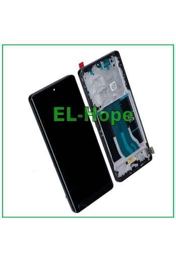 Écran LCD OLED + cadre pour Xiaomi Realme 12 Pro RMX3842, e'cran tactile noir