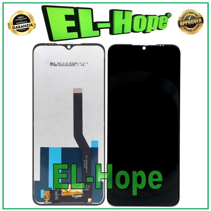 Écran LCD tactile assemble' noir pour Doogee X98/X98 Pro