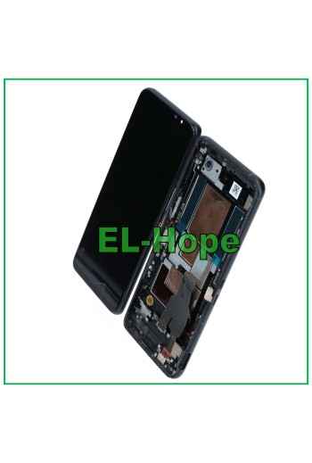 Écran LCD OLED + châssis pour ASUS ROG Phone 5 ZS673KS I005D, e'cran tactile noir