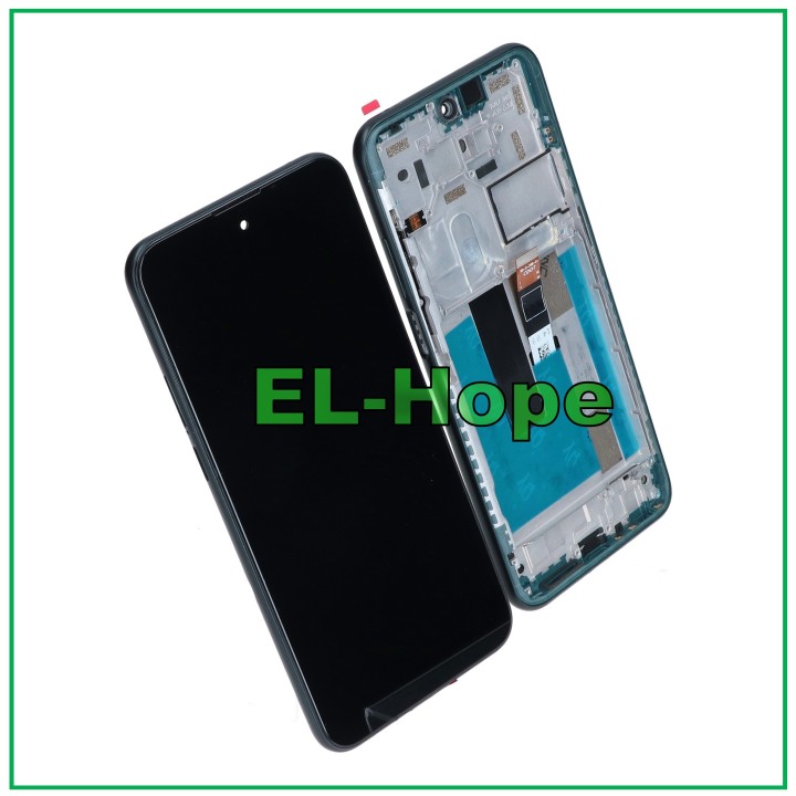 Cadre d e'cran LCD pour Nokia X20 TA-1341 TA-1344, e'cran tactile en verre noir