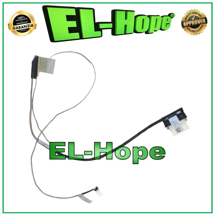 Écran LCD plat flexible DC020027J00 40 broches pour ordinateur portable HP se'rie 15-A, 15-AC et 15-AF