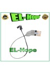 Écran LCD plat flexible DD0AX6LC000 40 broches pour ordinateur portable HP Compaq G56 CQ56 G62 CQ62 15,6