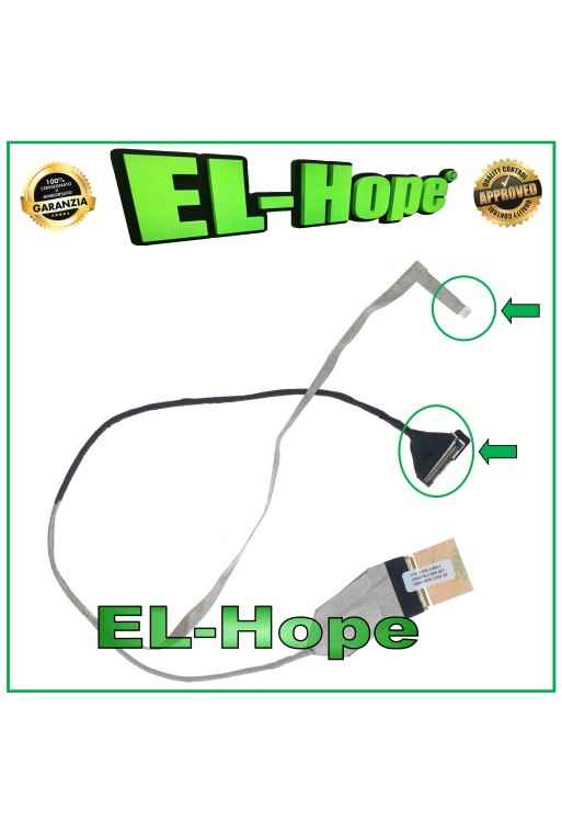 Écran LCD plat flexible DD0R15LC000 40 broches pour ordinateur portable HP 645521-001 G6 G6-1000 VERS.1