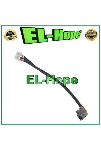 PRISE D ALIMENTATION CC POUR ORDINATEUR PORTABLE HP 250 255 G4 G5 CONNECTEUR D ALIMENTATION PLAT 11,5 CM