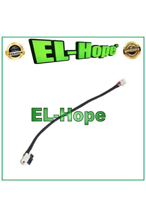 PRISE D ALIMENTATION CC POUR ORDINATEUR PORTABLE HP 15-AC 255 G4 13-C CONNECTEUR D ALIMENTATION PLAT 16,8 cm