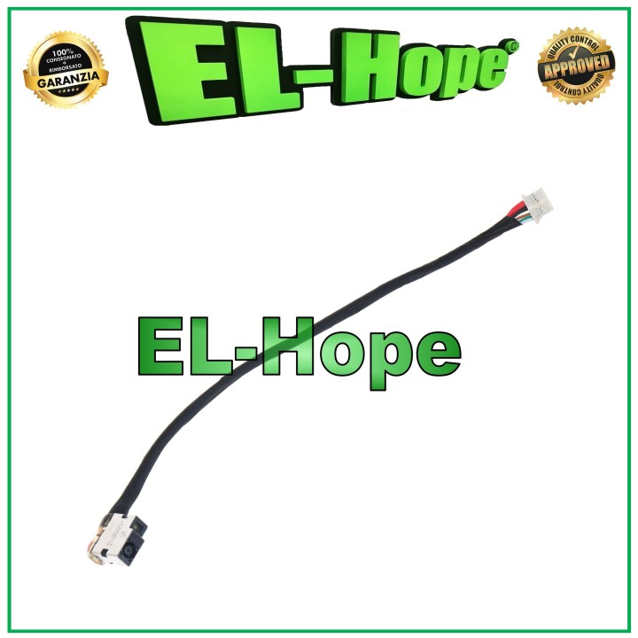 PRISE D ALIMENTATION CC POUR ORDINATEUR PORTABLE HP 15-AC 255 G4 13-C CONNECTEUR D ALIMENTATION PLAT 16,8 cm