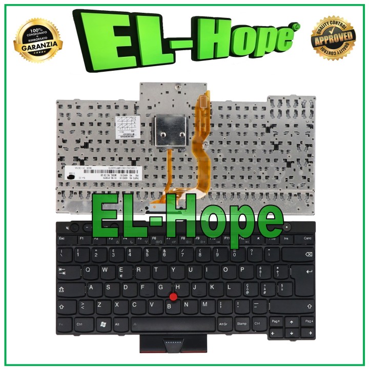Clavier italien pour Lenovo ThinkPad L430, L530, T430, T430S, T530, W530