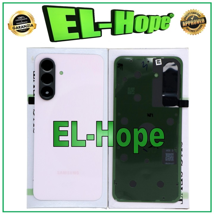 Cache batterie arrie're rose d origine pour Samsung Galaxy A56 SM-A566B
