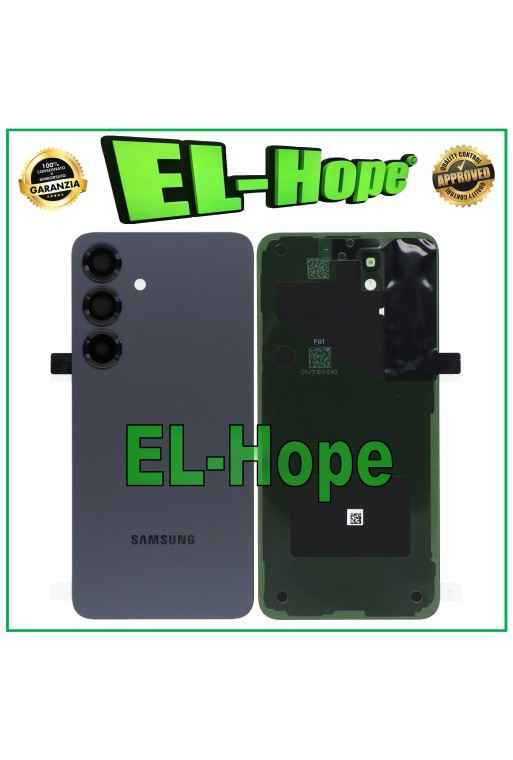 Coque arrie're noire d origine pour Samsung Galaxy S25 SM-S931