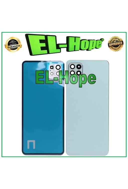 Cache batterie pour Samsung Galaxy A22 5G SM-A226, coque arrie're verte