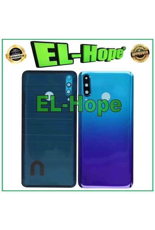 Cache batterie pour Huawei P30 Lite Mar-LX1M LX1A LX2J Bleu