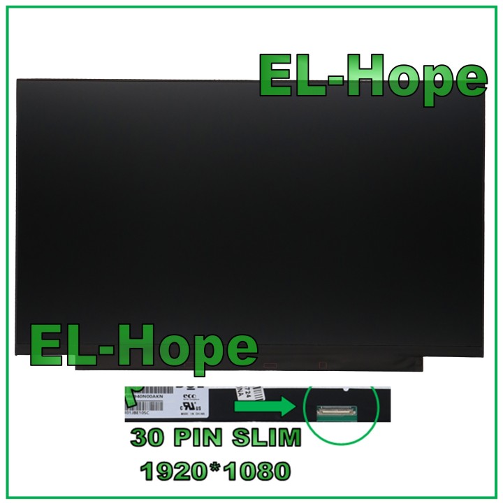 Écran LCD NV133FHM-N43 pour ordinateur portable 13,3 pouces, 30 broches, fin, 1920 x 1080, FHD, LED