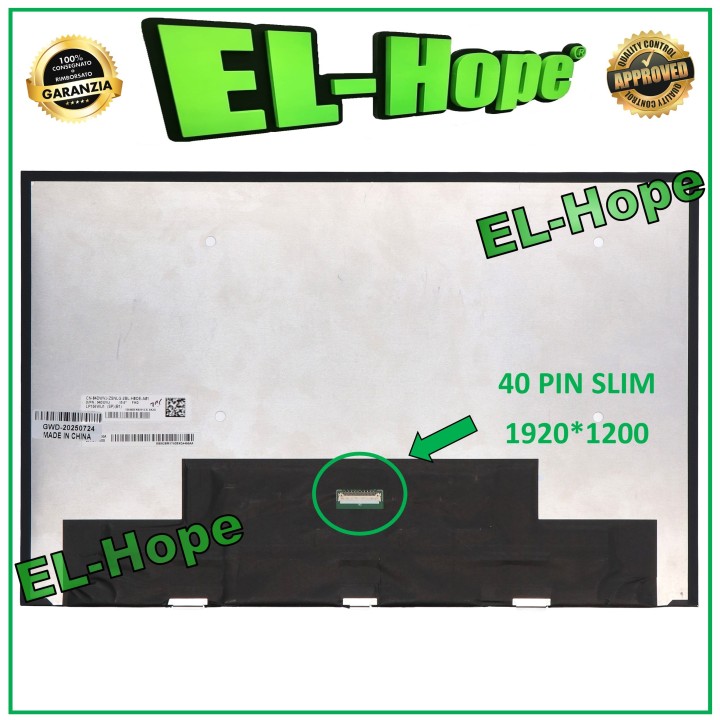 ÉCRAN LP156WU1 (SP)(B1) ORDINATEUR PORTABLE 15,6  40 BROCHES SLIM 1920*1080 FHD 60Hz ÉCRAN