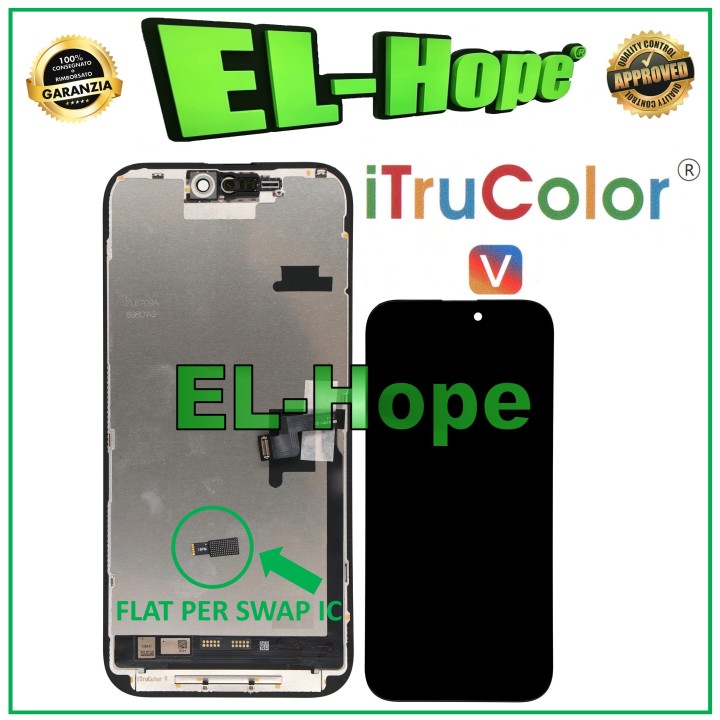 Écran LCD tactile iTruColor INCELL pour Apple iPhone 16 Pro Max