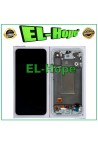 Écran LCD tactile gris clair avec cadre d origine pour Samsung A56 SM-A566 (GH82-36829B)