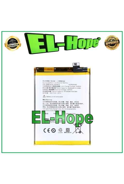 Batterie BLP819 pour Oppo Reno 5 4G CPH2159 4310 mAh, qualite' e'quivalente a' l originale