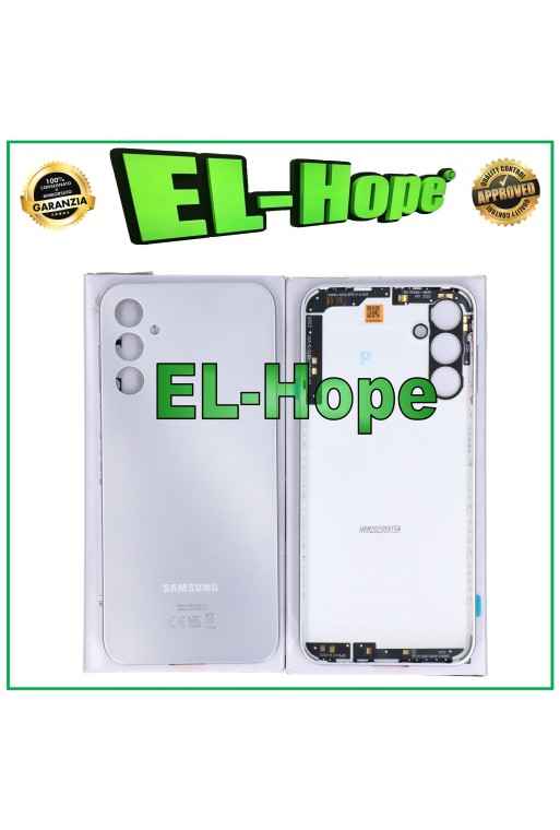 Cache batterie arrie're argent d origine pour Samsung Galaxy A14 SM-A146B