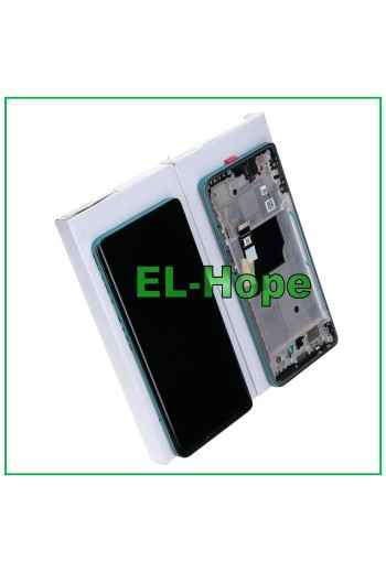 Écran tactile LCD + cadre d origine pour Motorola Moto Edge 40 Neo XT2307 Bleu