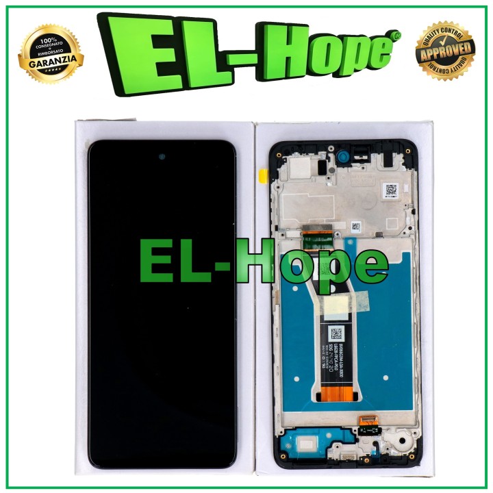 Écran LCD tactile d origine + châssis assemble' pour Motorola Moto E14 4G