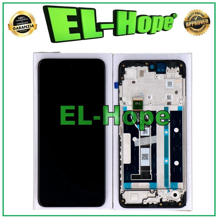 Écran tactile LCD + cadre de service d origine pour Motorola Moto E15 4G XT2523-6