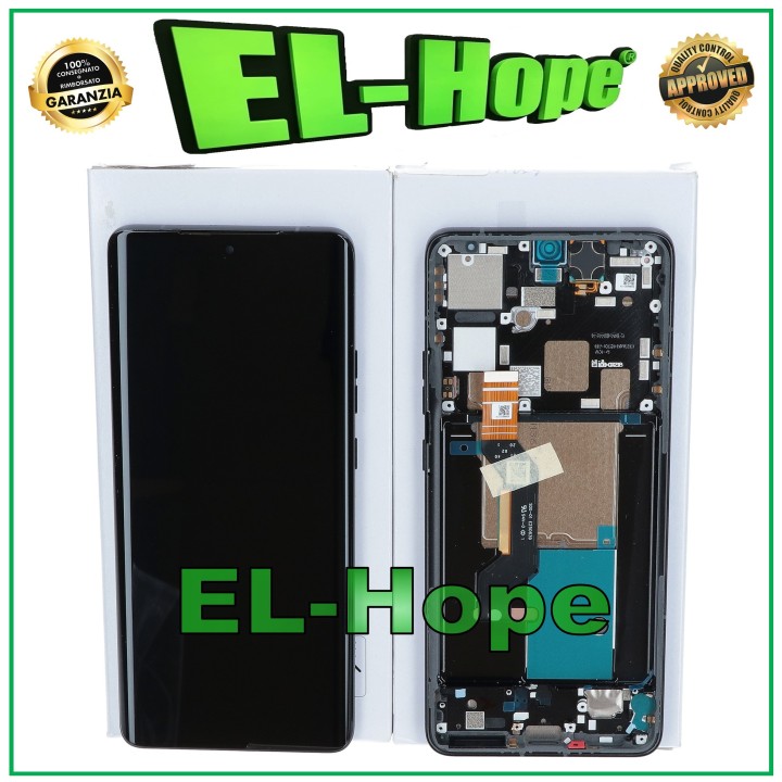 Écran tactile OLED pour Motorola Moto Edge 50 Pro XT2403 Noir