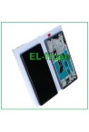 Écran LCD OLED, cadre d origine, service Motorola Moto G85 XT2427 tactile bleu