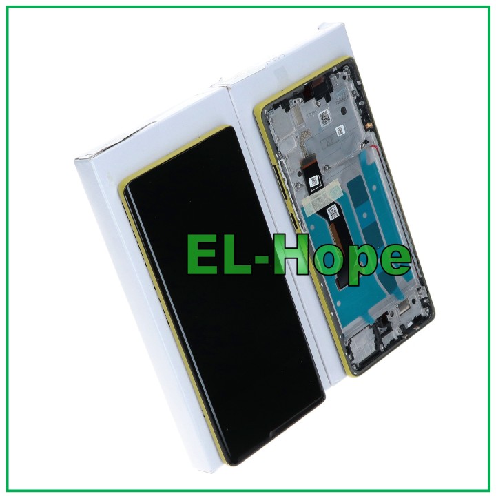 Écran tactile OLED, service d origine Motorola Moto G85 XT2427, vert olive