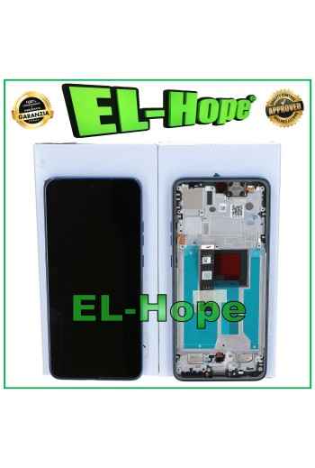 Écran tactile d origine pour Motorola Moto Edge 50 Neo XT2409, cadre bleu