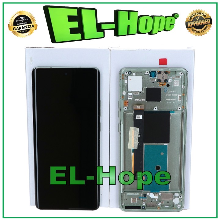 Écran LCD d origine pour Motorola Moto Edge 40 XT2303-2, cadre tactile vert