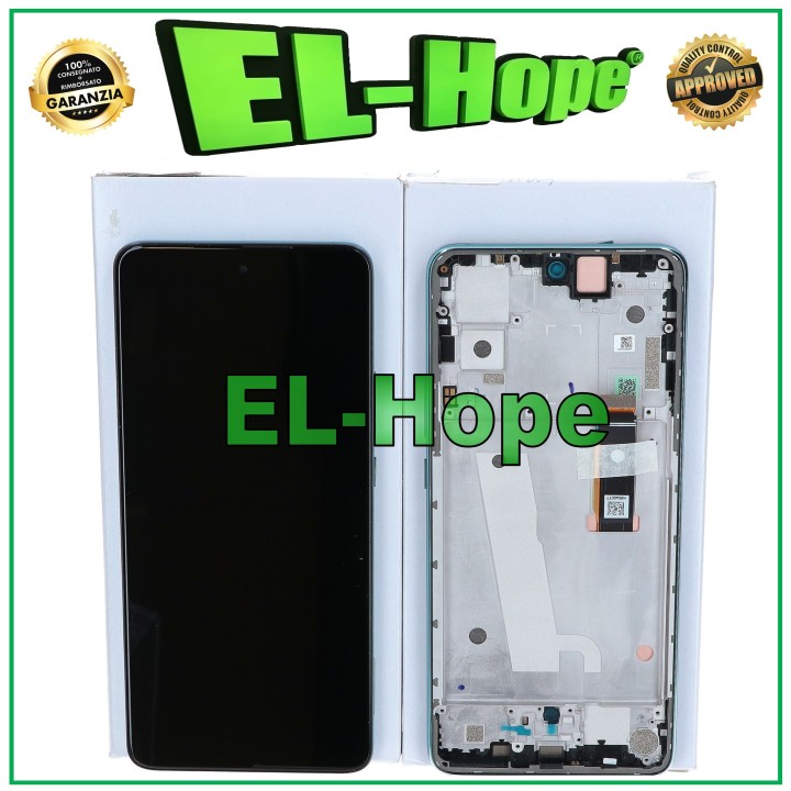 Cadre d e'cran tactile d origine pour Motorola Moto Edge 30 XT2203 Vert Aurora
